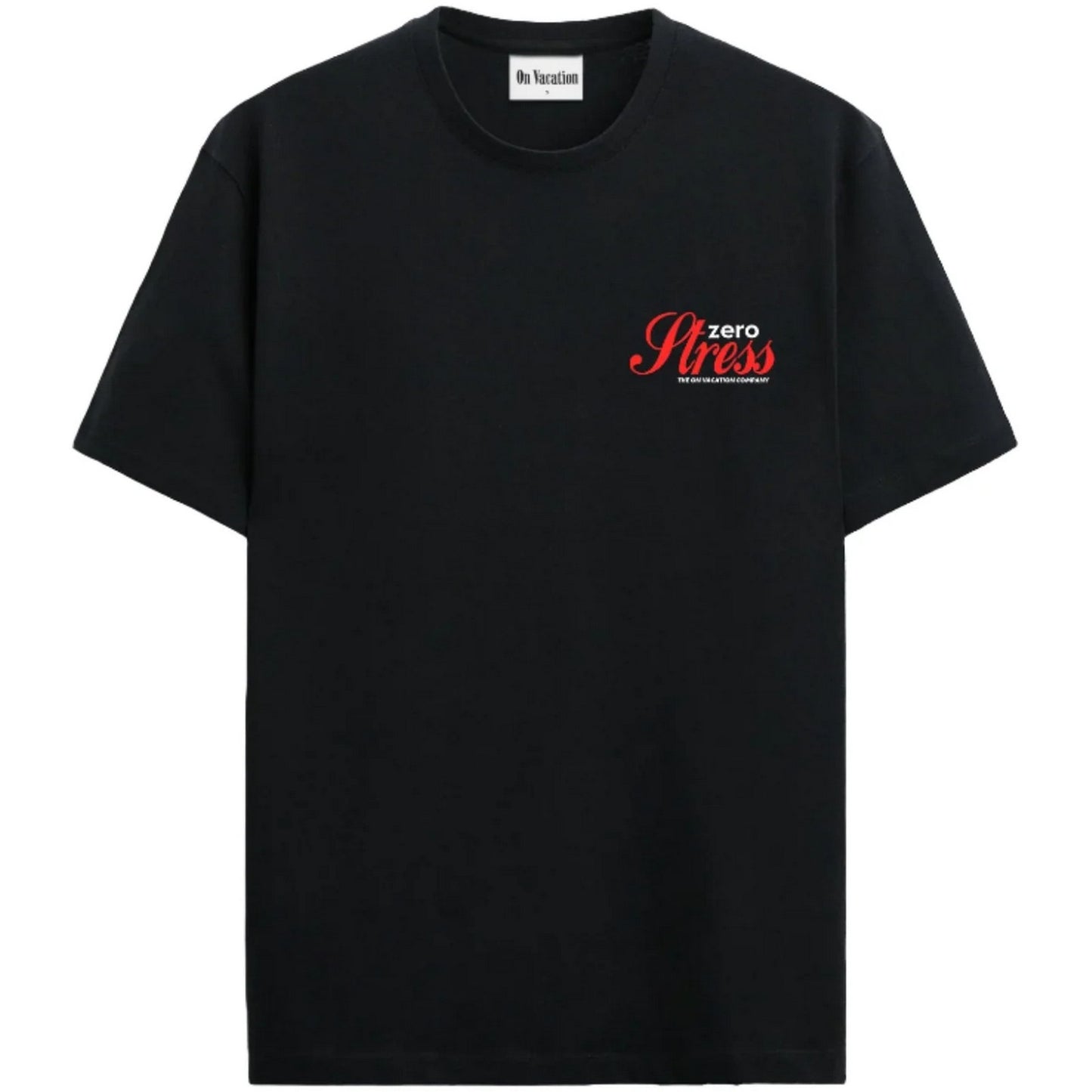 T-shirt Uomo ON VACATION - Zero Stress T-Shirt - Nero