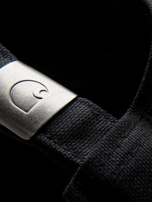 Carhartt Wip Gorras de béisbol unisex - Gorra Canvas Script - Negro