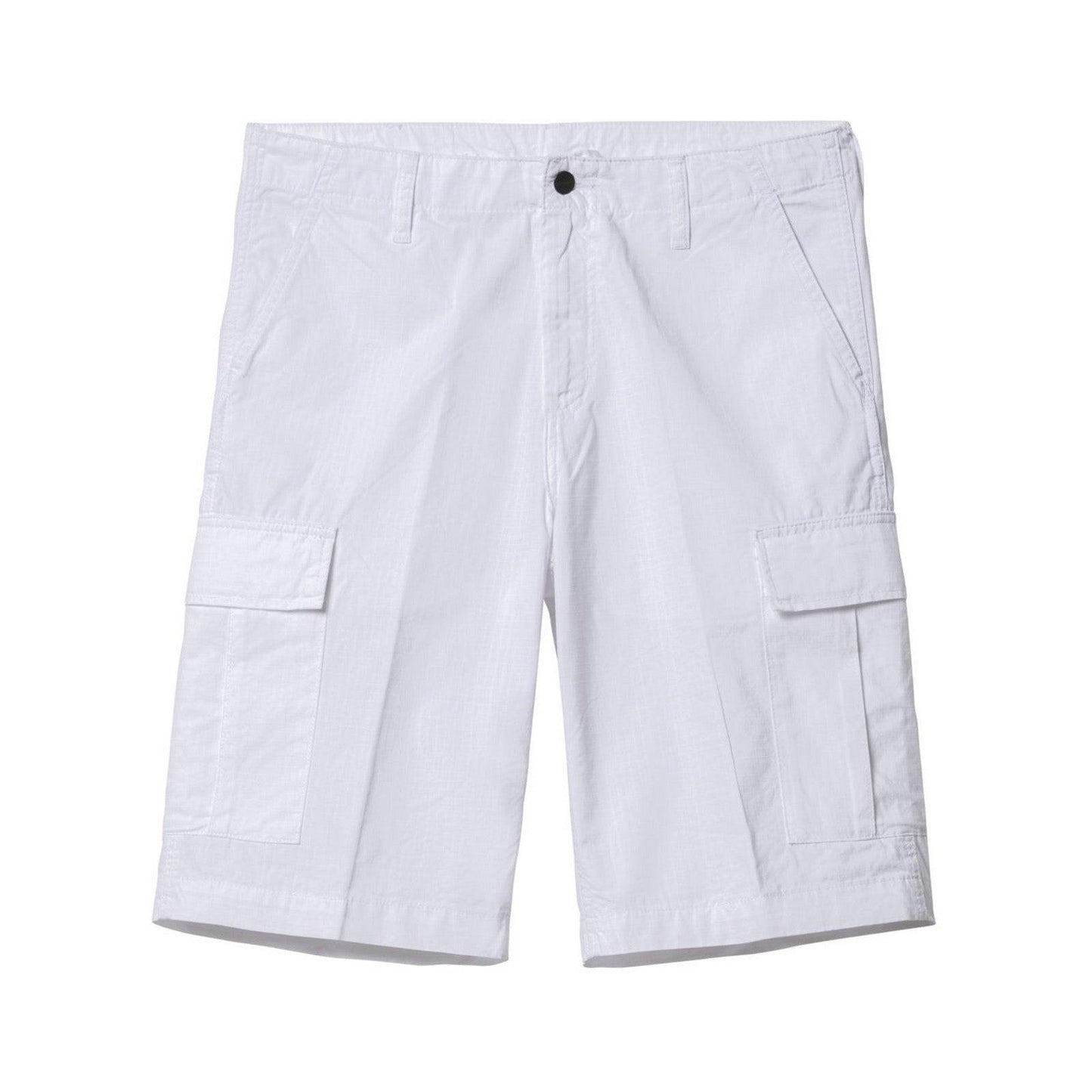 Carhartt Wip Bermuda pour hommes - Short cargo régulier - Blanc