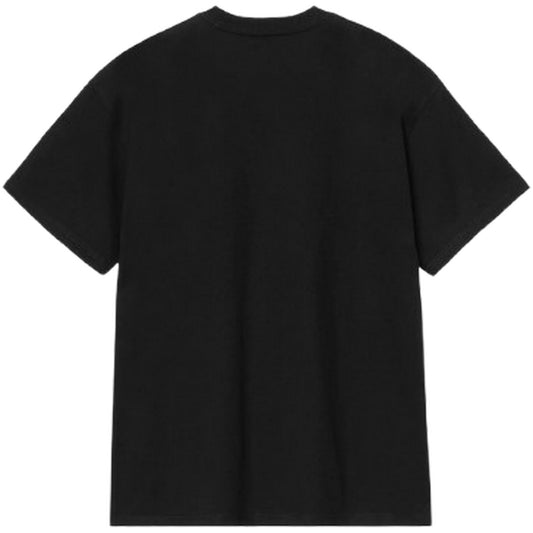 T-shirt Uomo Carhartt Wip - S/S Longhand Pocket T-Shirt - Nero