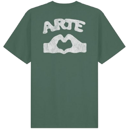 T-shirt Uomo Arte Antwerp - Diels Stitch T-shirt - Verde