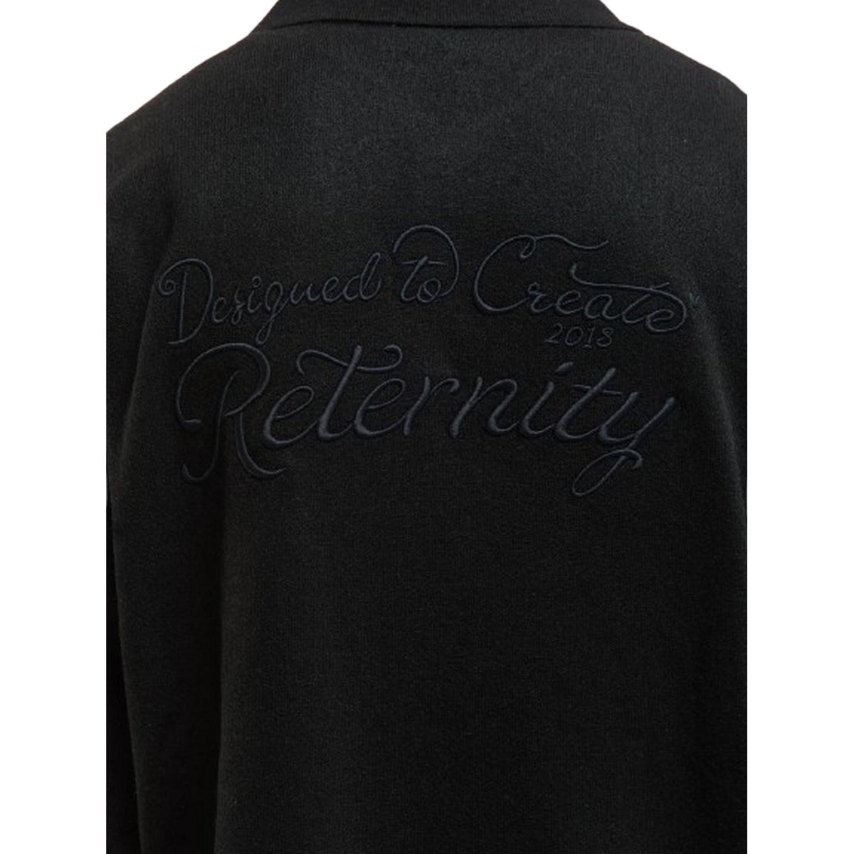Polo a manica lunga Uomo Reternity - Designed To Create Polo - Nero