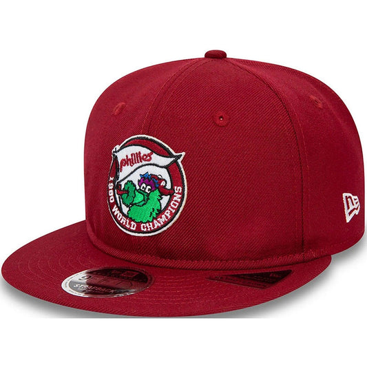 Gorras de béisbol hombre New Era - Mlb Retro 9Fifty Rc Phiphico - Rojo