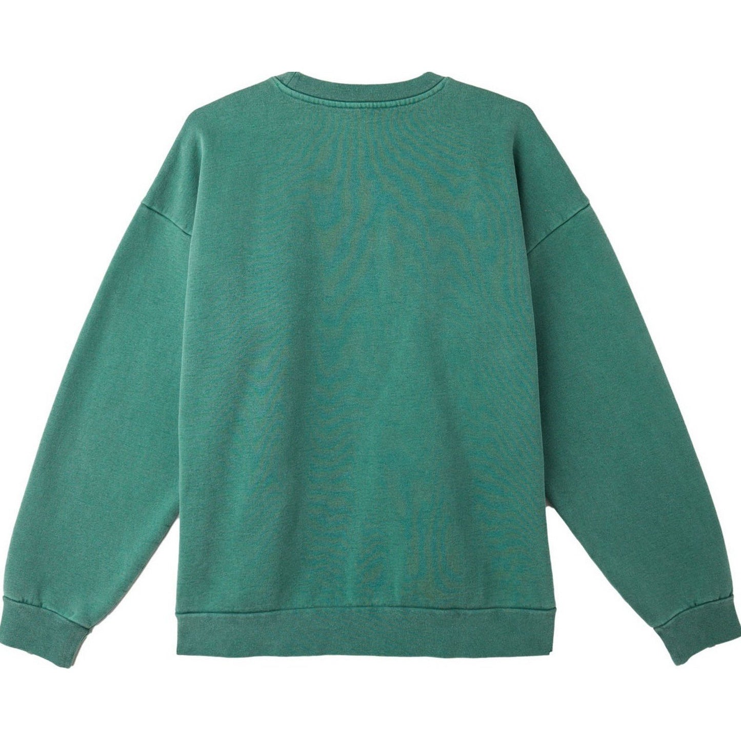 Felpe senza cappuccio Uomo Obey - Lowercase Pigment Crew Fleece - Verde