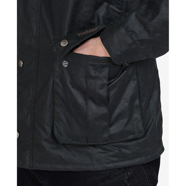 Barbour International Vestes pour hommes - Veste Duke Wax - Vert