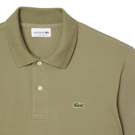 Męska koszulka polo Lacoste - T-shirt S/S - zielona