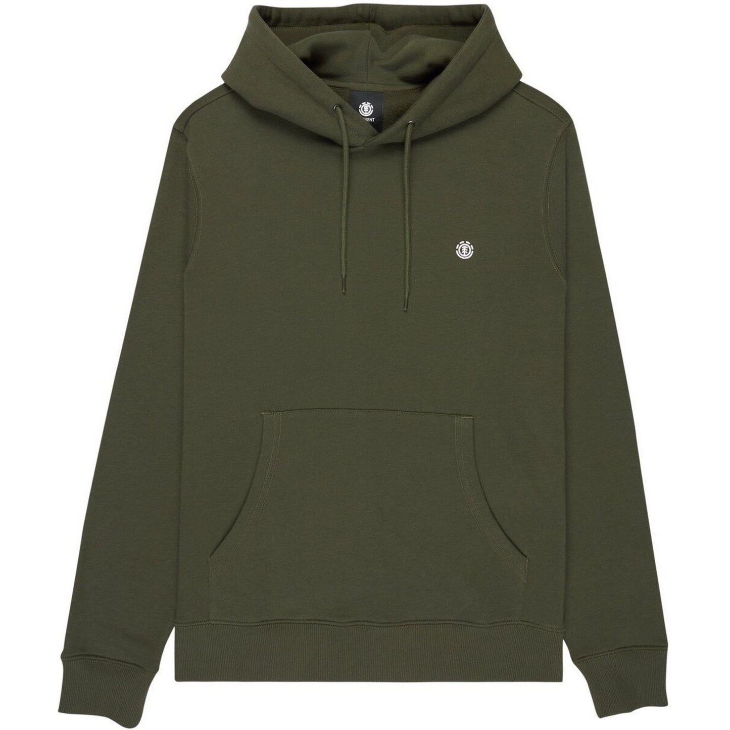 Felpe con cappuccio Uomo Element - Icon Embroidery Po - Verde