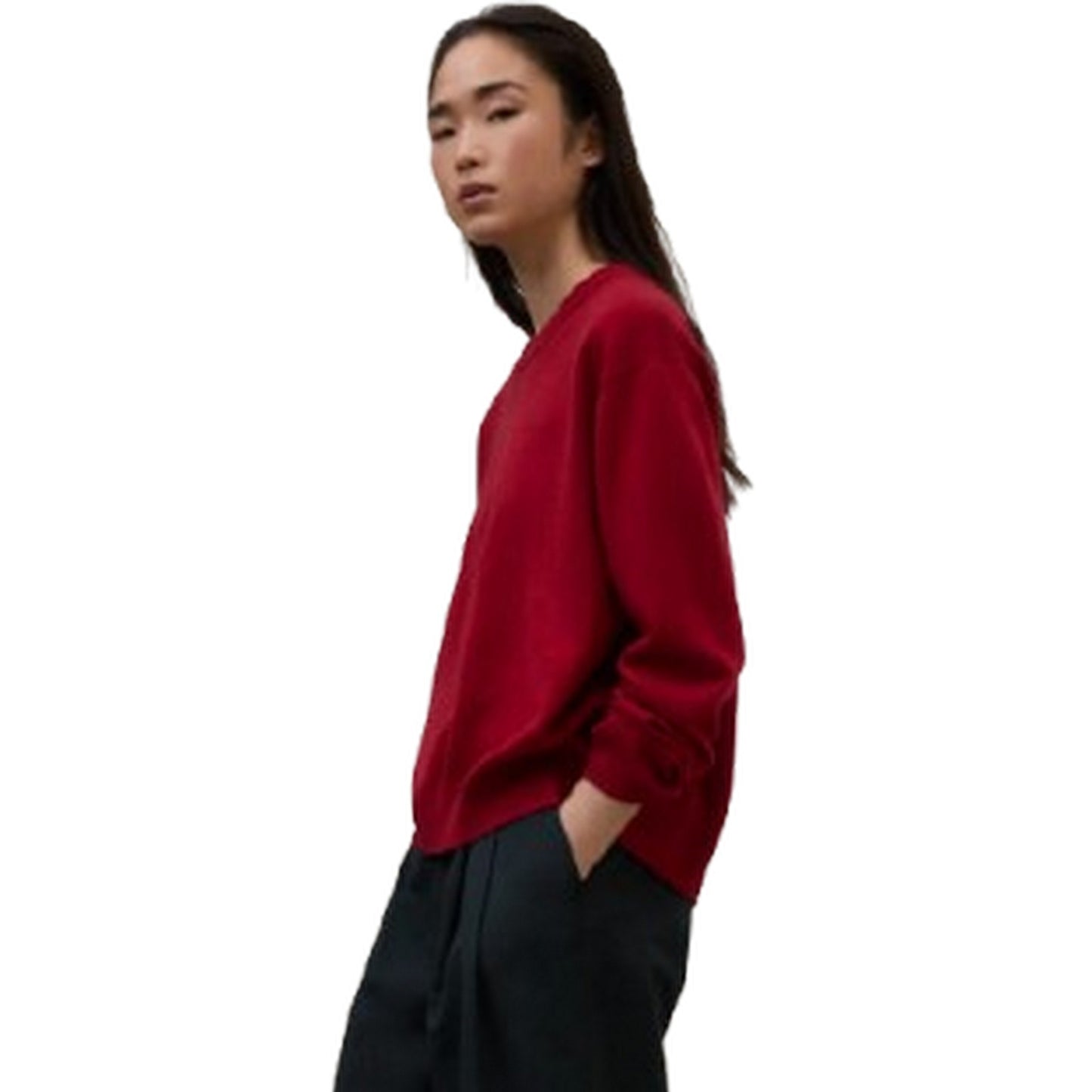 Ecoalf Damenpullover - Cosmos Knit Woman - Rot