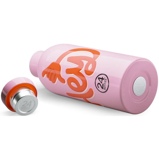 Thermoskanne für Getränke Unisex 24 Flaschen - Clima Bottle 050 Hey! - Rosa