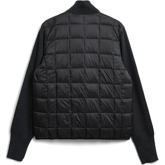 Piumini Unisex Taion - Hi Neck Knit/Down Jacket - Nero