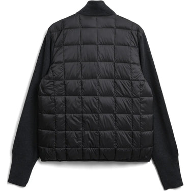 Taion Chaquetas de plumón unisex - Chaqueta de punto/pluma con cuello alto - Negro