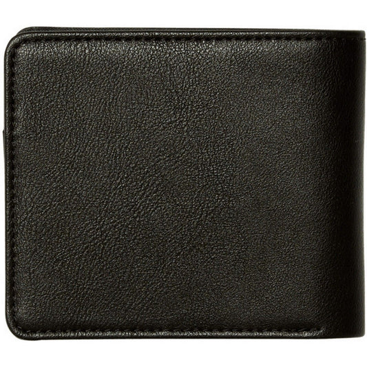 Portafogli Unisex Volcom - Slim Stone Pu Wallet L - Nero