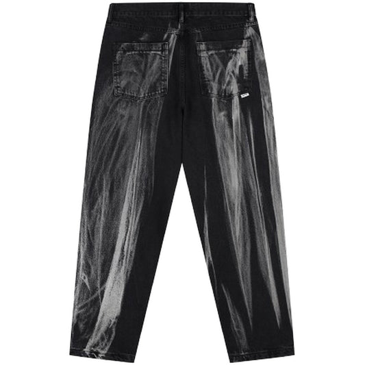 Art Antwerp Jeans pour hommes - Pantalon en jean délavé - Noir