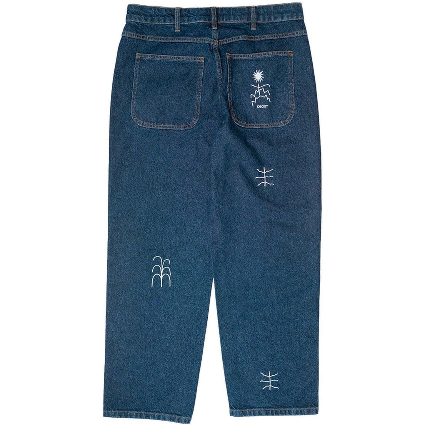 Pantaloni Uomo Deceit - Tribal Denim Pant - Blu