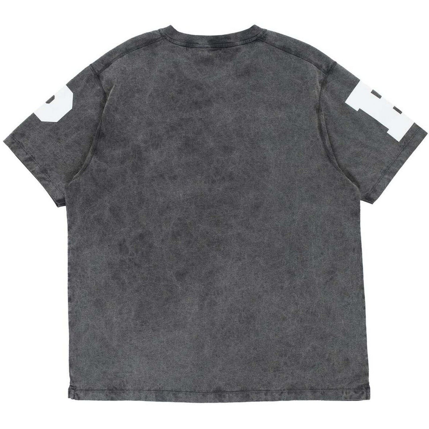 T-shirt Uomo Pop Trading - Washed football t-shirt - Nero
