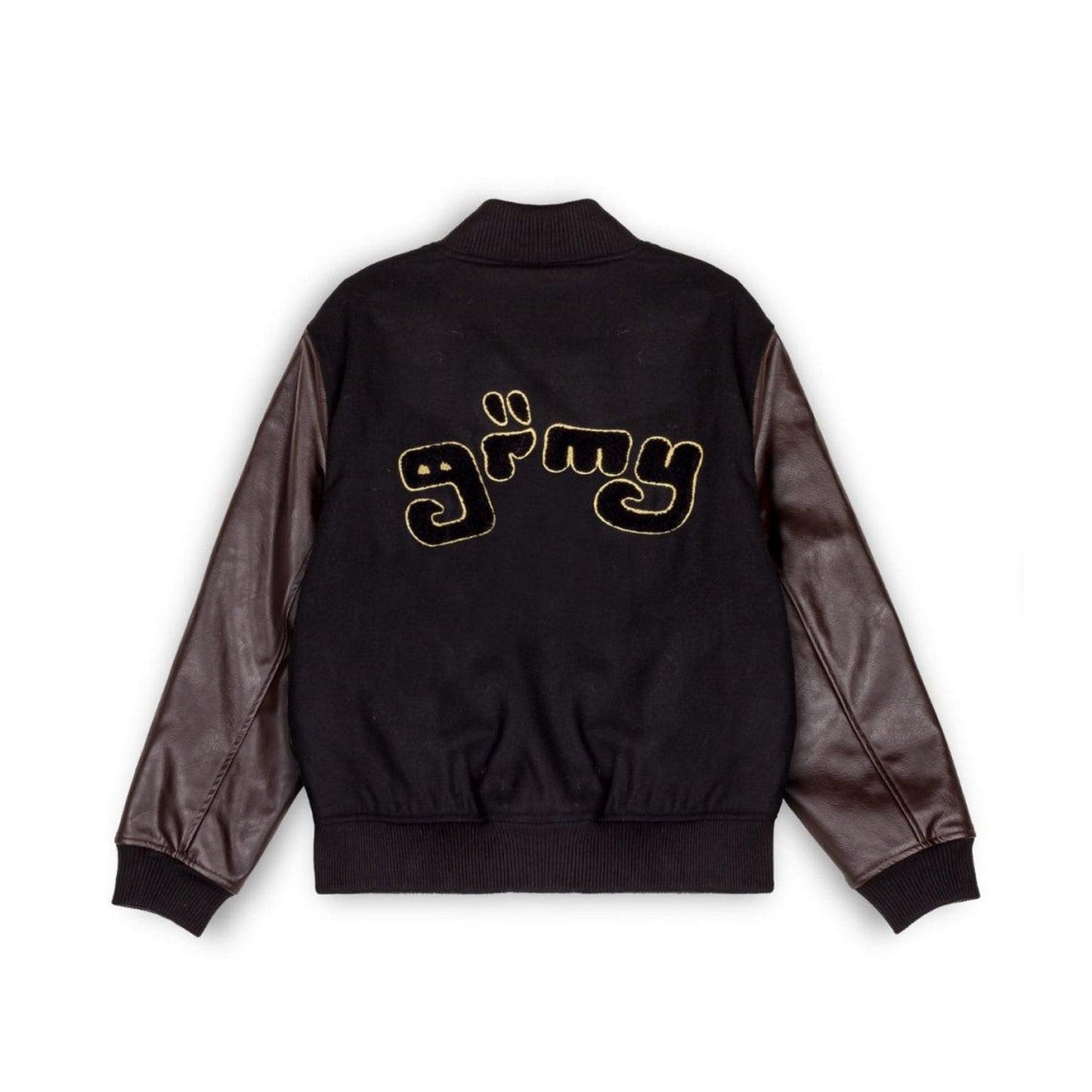 Giacche Uomo Grmy - Lust Mantra Wool Baseball Jack - Nero