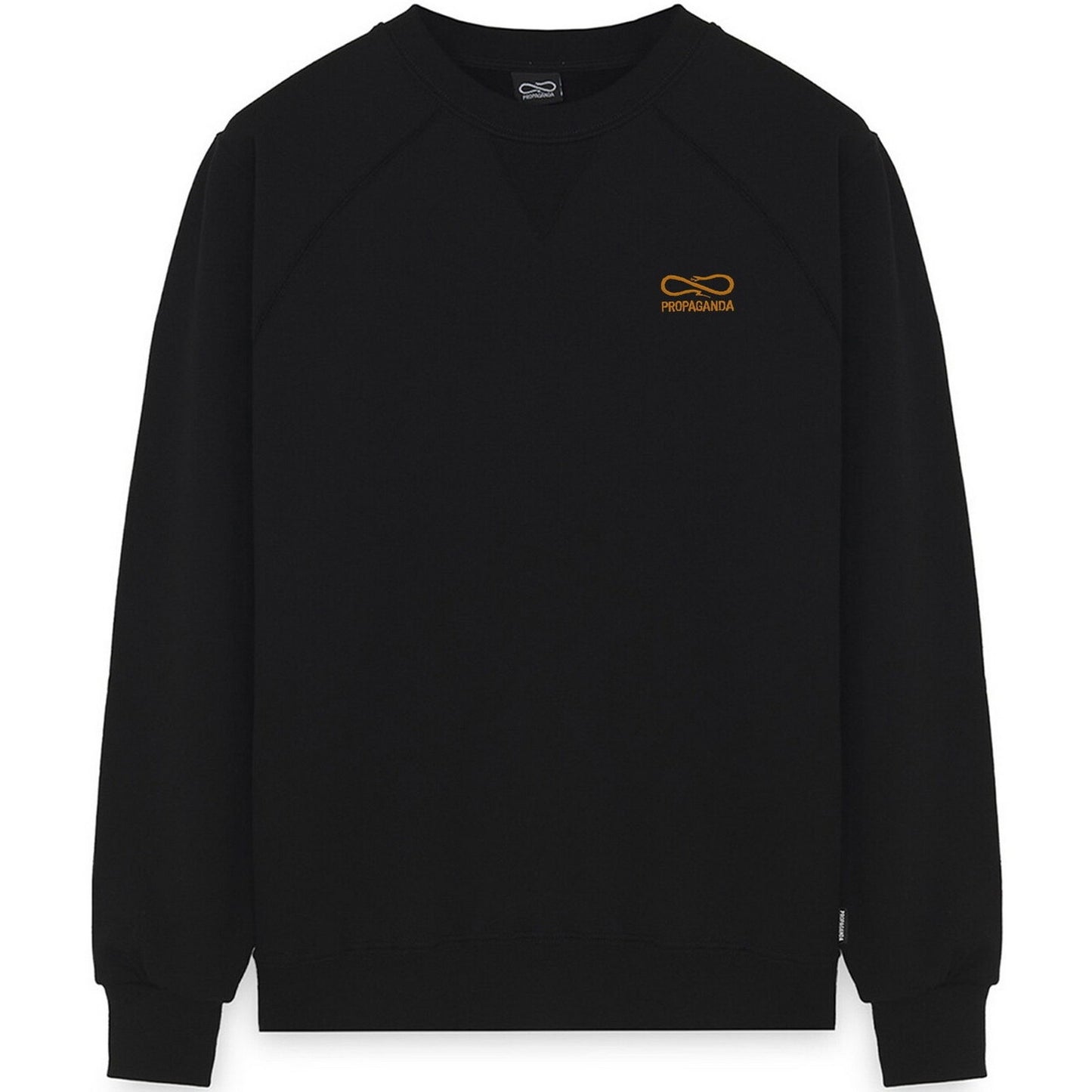 Felpe senza cappuccio Uomo Propaganda - Reglan Crewneck Logo Embroidery - Nero