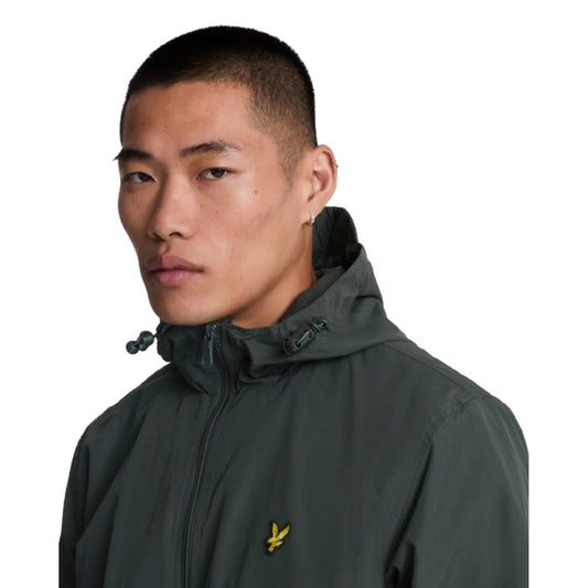 Giacche Uomo Lyle & Scott - Ls Zip Trought Hooded Jkt - Grigio