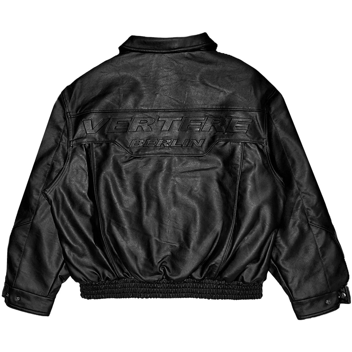 Vertere Berlin Men's Jackets - Racing Leather Jacket - Black