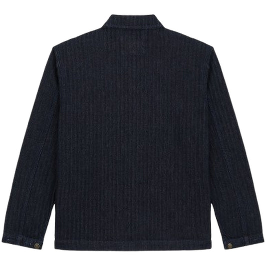 Giacche Uomo Dickies - Selvedge Herringbone Barn Denim Jacket - Blu