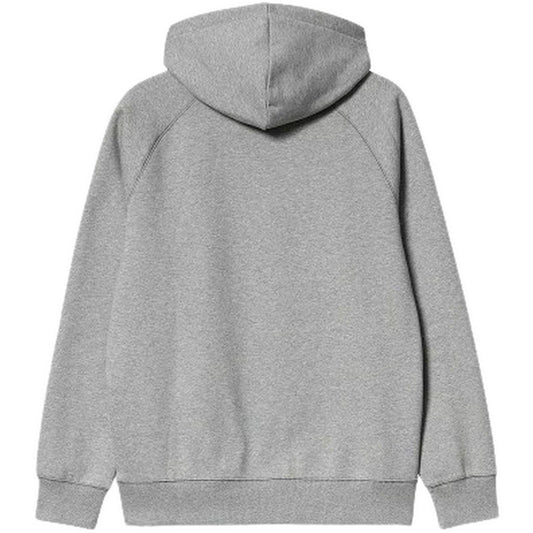 Męskie bluzy Carhartt Wip – Bluza z kapturem Chase – Szara