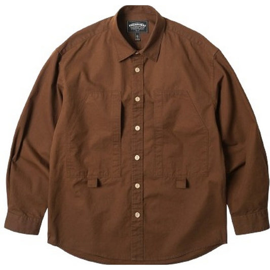 Frizmworks Men's Casual Shirts - Pocket Loop Shirt - Brown