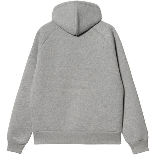 Carhartt Wip Vestes pour hommes - Veste à capuche Car-Lux - Gris