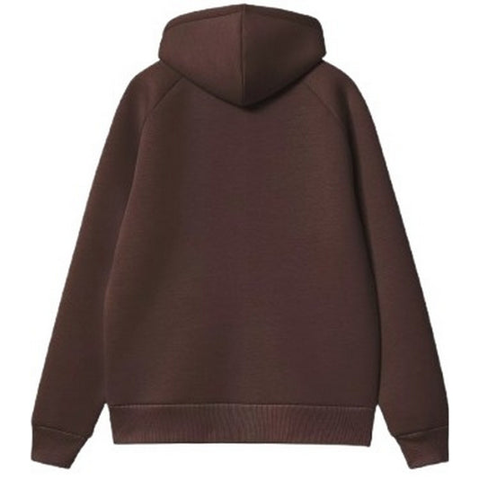 Carhartt Wip Vestes pour hommes - Veste à capuche Car-Lux - Marron