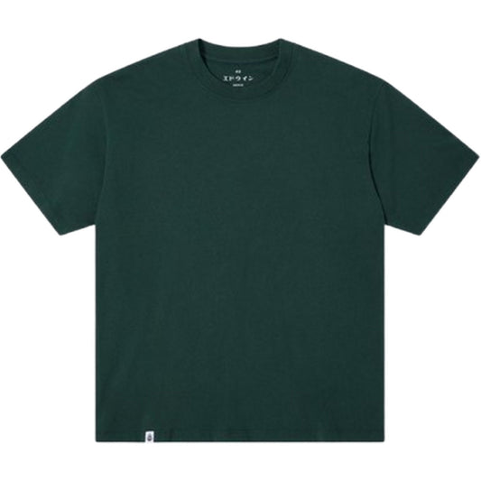 Camiseta Hombre Edwin - Camisetas Básicas Oversize - Verde