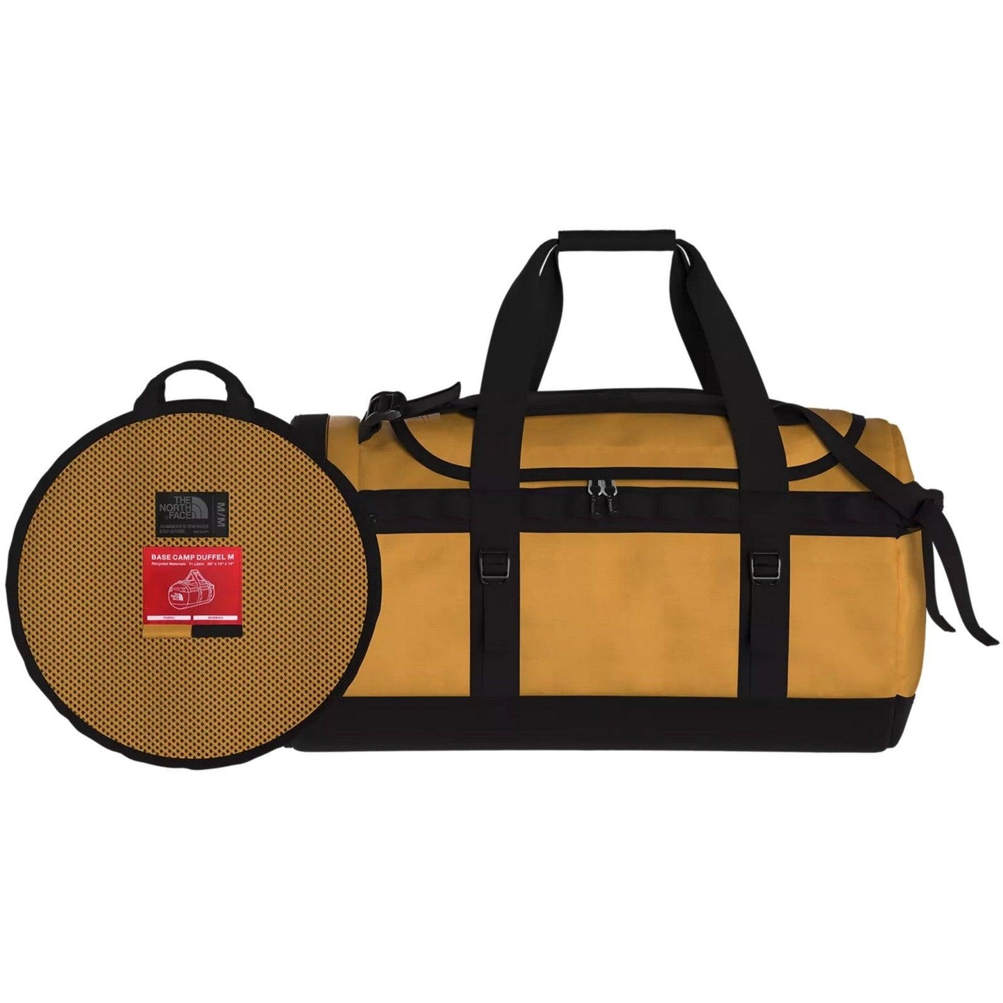 Borse a spalla Unisex The North Face - Base Camp Duffel M - Giallo