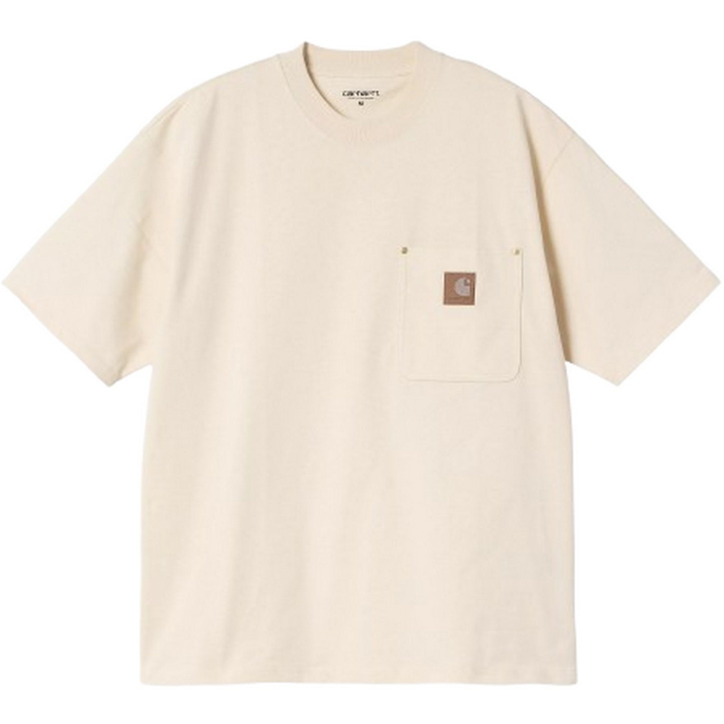 T-shirt Uomo Carhartt Wip - S/S Eldon Pocket T-Shirt - Bianco