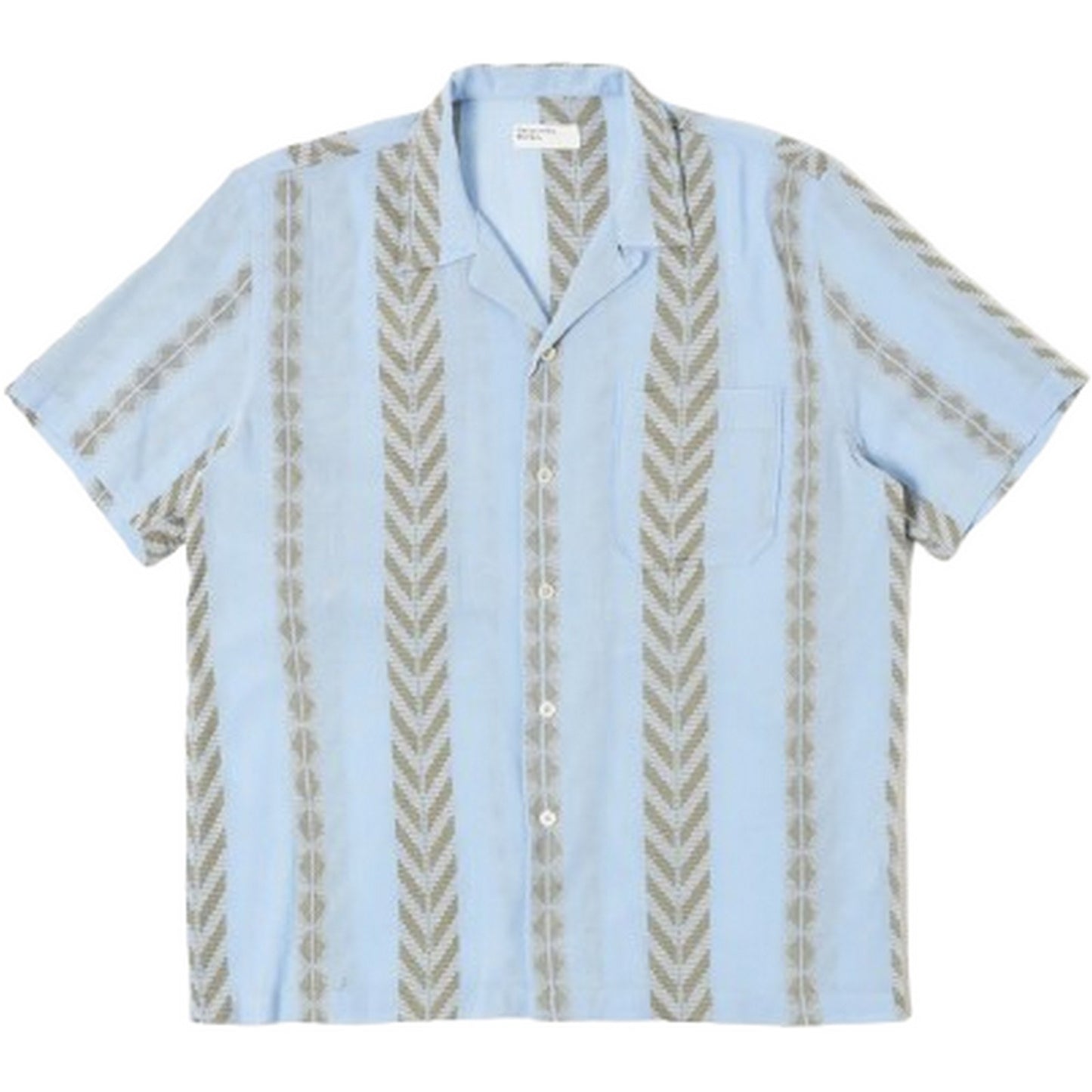Camicie casual Uomo Universal Works - Road Shirt - Celeste