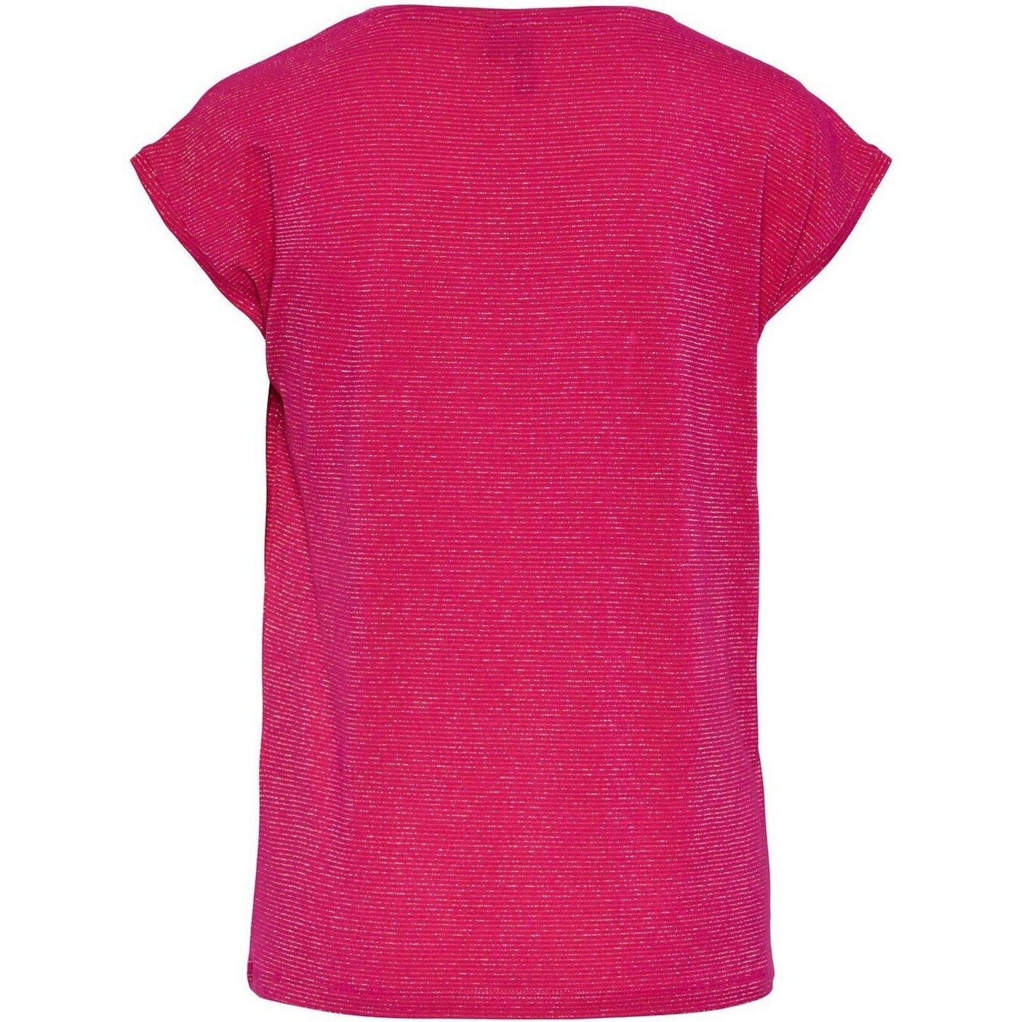 T-shirt Donna Pieces - Pcbillo Tee Lurex Stripes Noos - Viola