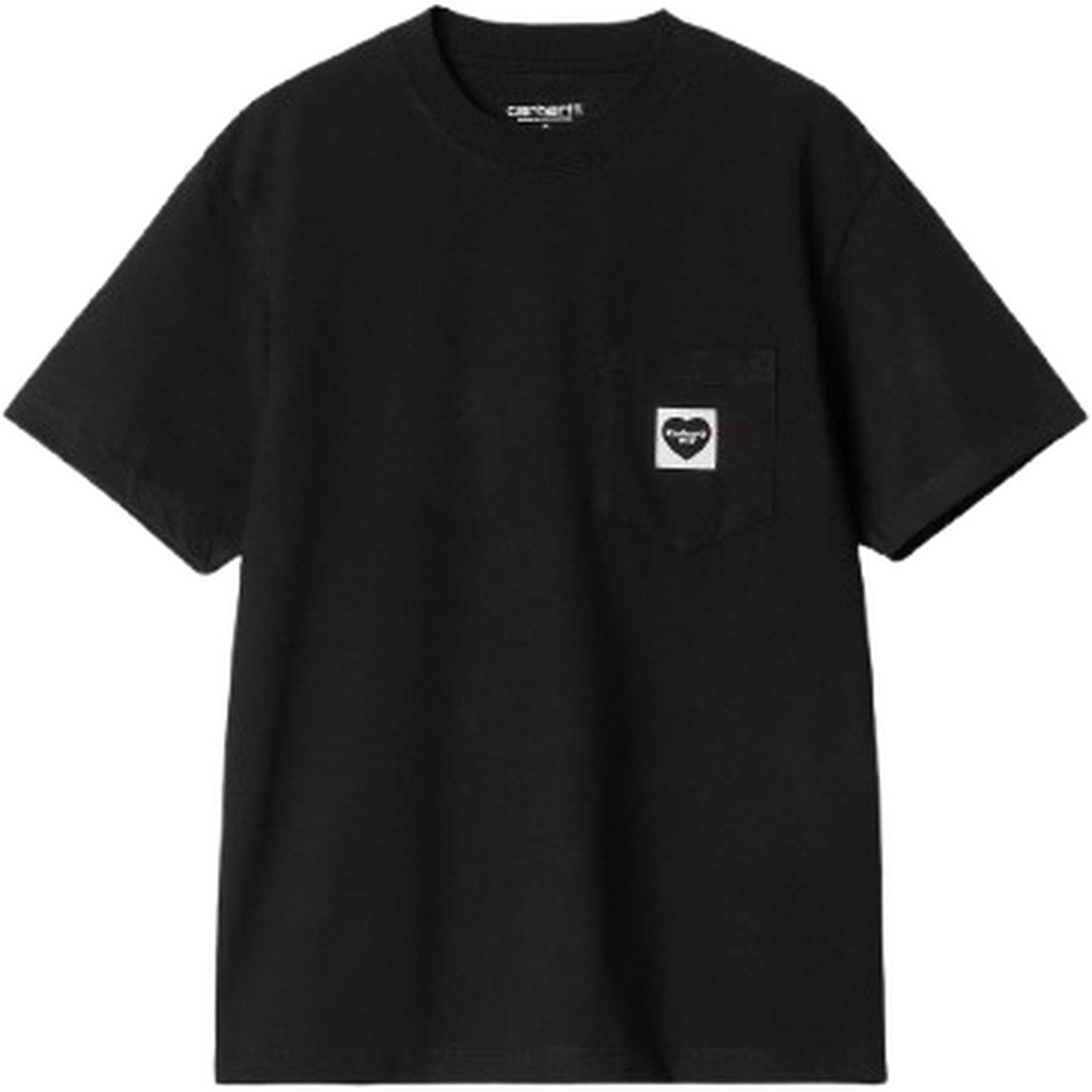 T-shirt Donna Carhartt Wip - W' S/S Pocket Heart T-Shirt - Nero
