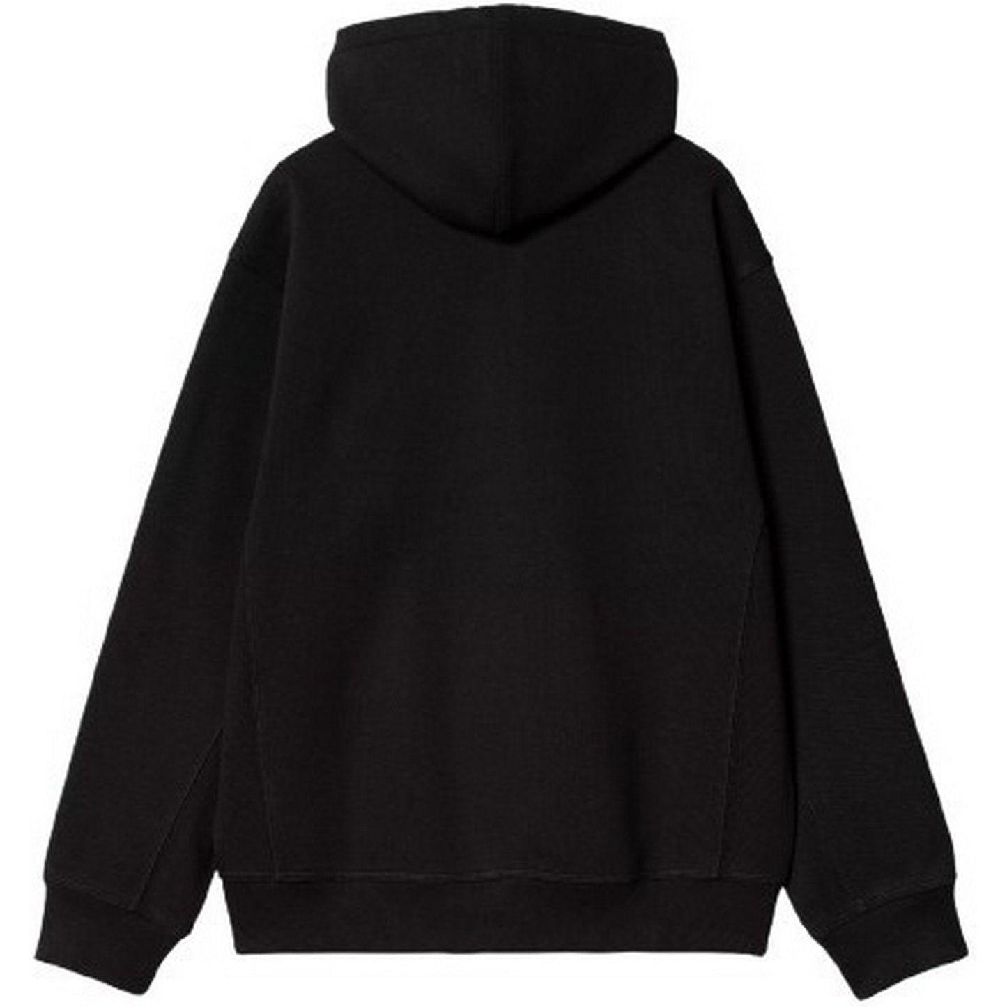 Carhartt Wip Herrenjacken – American Script-Jacke mit Kapuze – Schwarz