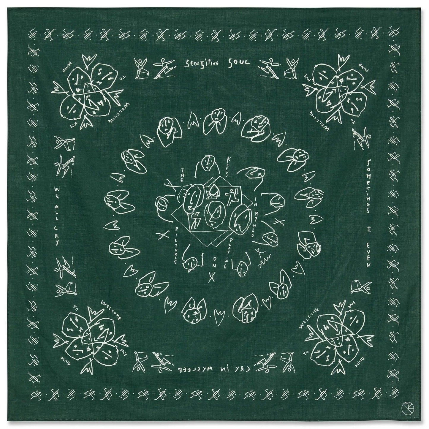 Fazzoletti da collo Uomo Polar - Bandana - Verde