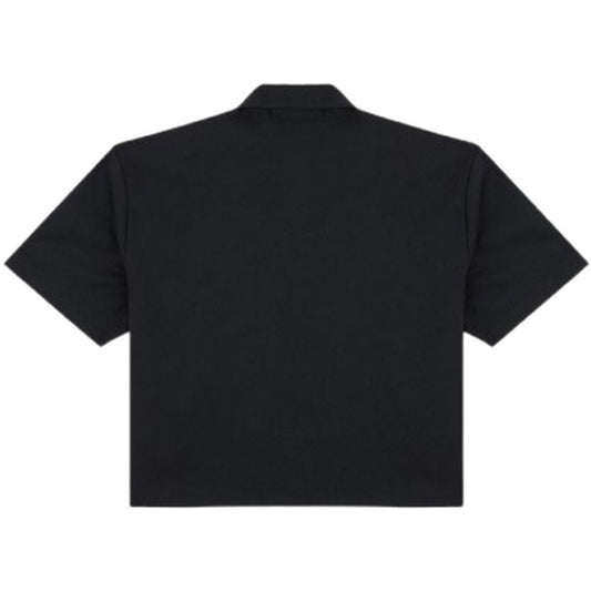 Camicie Donna Dickies - Cropped Ss Work Shirt - Nero