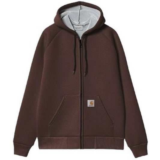 Carhartt Wip Vestes pour hommes - Veste à capuche Car-Lux - Marron