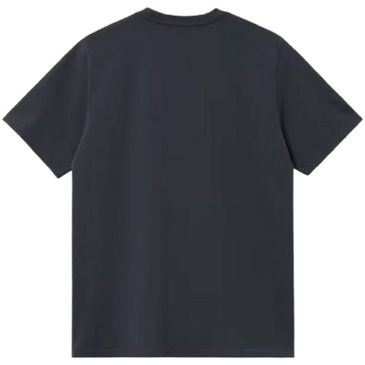 T-shirt Uomo Carhartt Wip - S/S Script T-Shirt - Blu