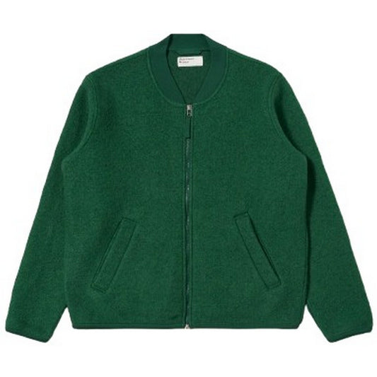 Vestes Universal Works pour hommes - Zip Bomber - Vert