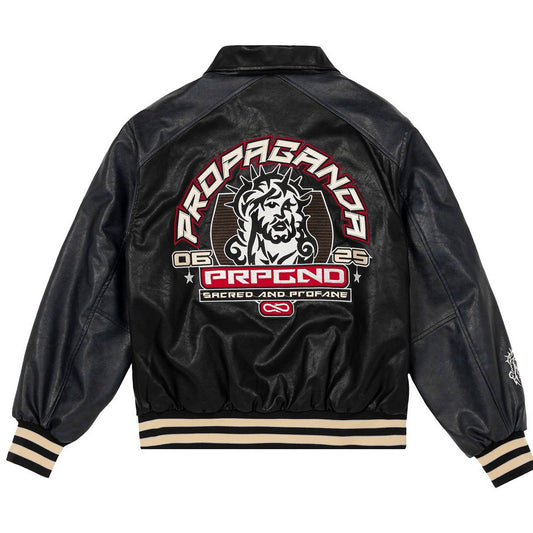 Giacche Uomo Propaganda - Varsity Jacket Profane - Multicolore