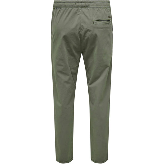 Pantalones de hombre Only & Sons - Onslinus Taper 0183 Pant Noos - Gris