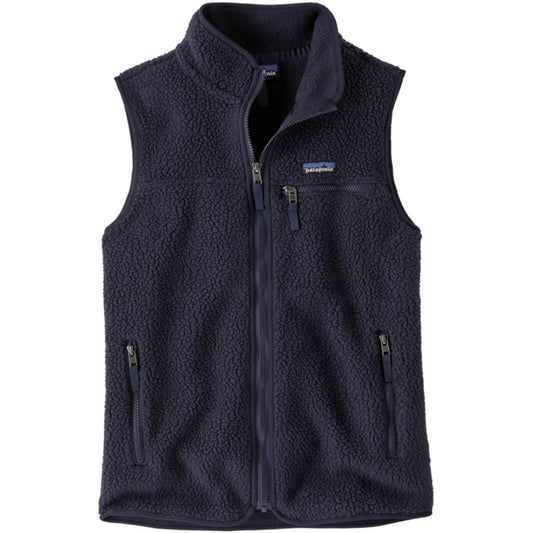 Patagonia Women's Vest - W's Retro Pile Vest - Bleu