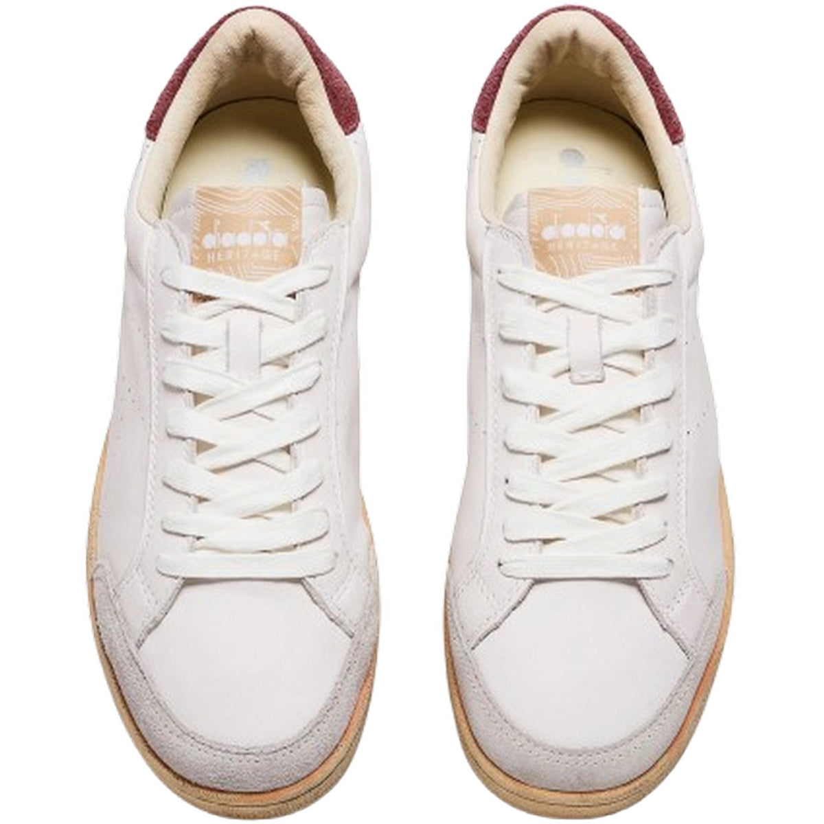 Sneaker Unisex Diadora - Prestige Plain Used - Rosso