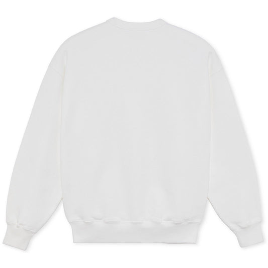 Felpe senza cappuccio Uomo Polar - Ed Crewneck Patch - Bianco