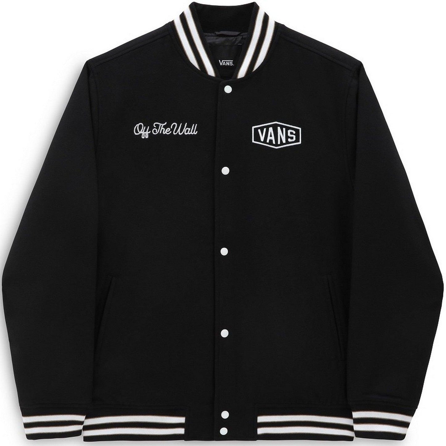 Chaquetas de hombre Vans - Chaqueta universitaria Checkerboard Research - Negro