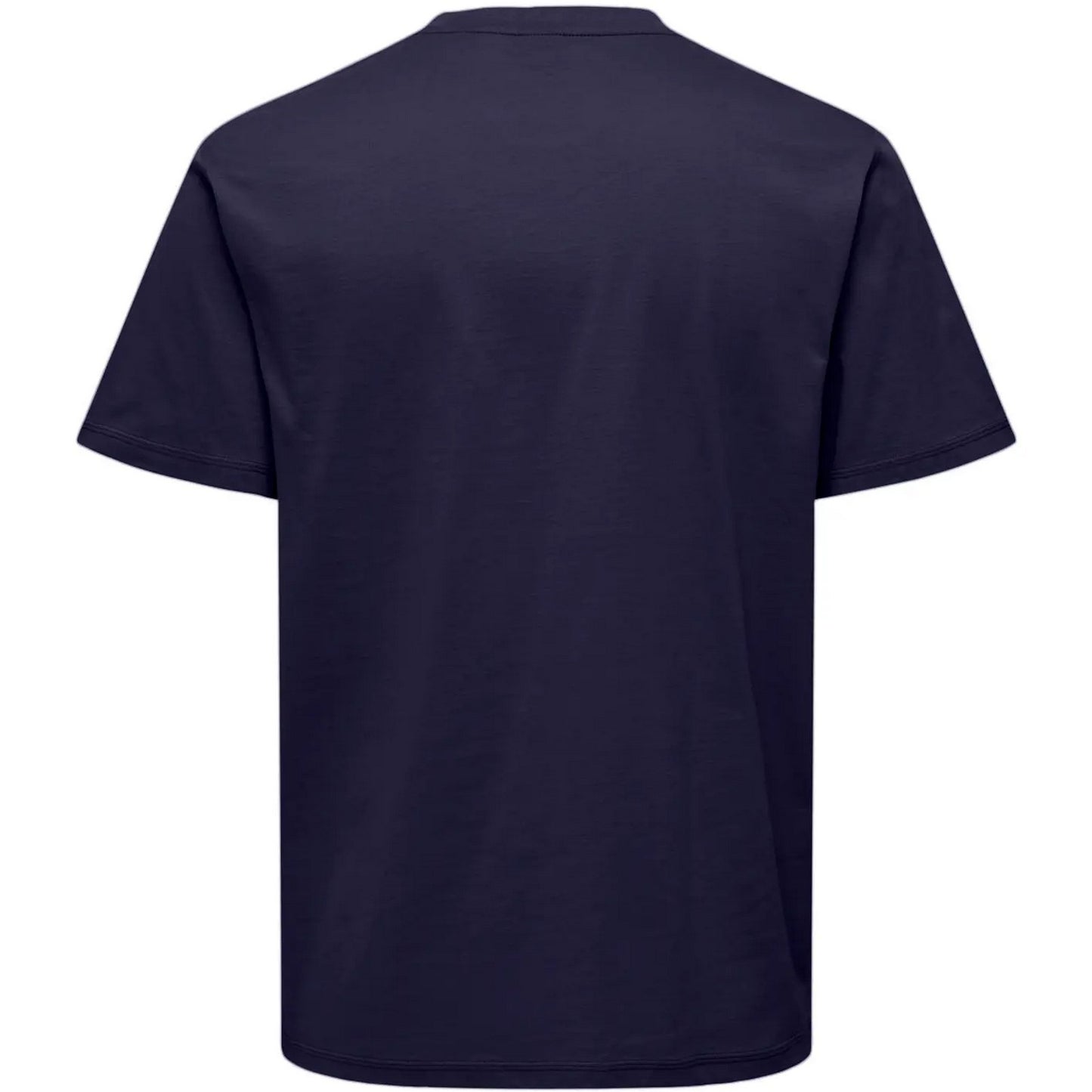 T-shirt Uomo Only & Sons - Onsmax Life Reg Ss Stitch Tee Noos - Blu