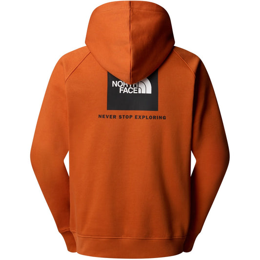 Felpe con cappuccio Uomo The North Face - M Raglan Box Nse Hoodie - Ruggine
