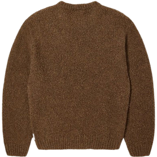 Edwin Men's Sweaters - Dun Textured Sweater - Brown