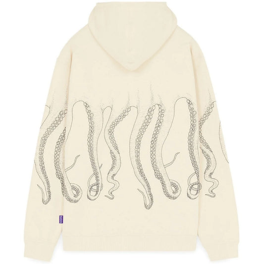 Felpe con cappuccio Uomo Octopus - Octopus Outline Hoodie - Avorio